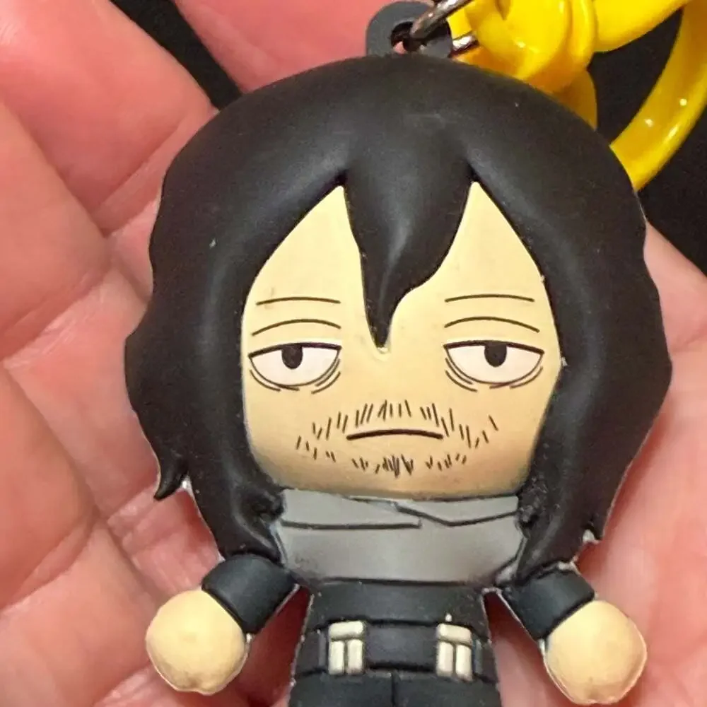 My Hero Academia Shota Aizawa Eraser Head 3D Figural Backpack Keychain